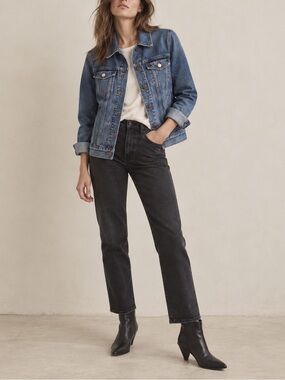 Madewell oversized Jean Jacket in Pinter Wash